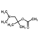 CAS#: 744141-33-1, 1-(Dimethylamino)-2-methyl-2-propanyl acetate