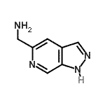 CAS#: 744187-03-9, 1-(1H-Pyrazolo[3,4-c]pyridin-5-yl)methanamine