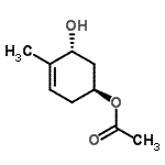CAS#: 744208-06-8, (1S,5R)-5-Hydroxy-4-methyl-3-cyclohexen-1-yl acetate