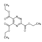 CAS#: 74476-38-3, Triethyl 1,2,4-triazine-3,5,6-tricarboxylate
