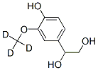 CAS#: 74495-72-0, Rac-4-Hydroxy-3-Methoxyphenylethylene Glycol-D3