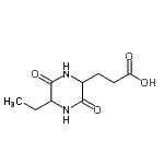 CAS#: 744981-42-8, 3-(5-Ethyl-3,6-dioxo-2-piperazinyl)propanoic acid