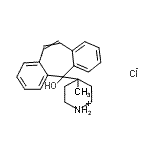 CAS#: 74499-08-4, 4-(5-Hydroxy-5H-dibenzo[a,d][7]annulen-5-yl)-4-methylpiperidinium chloride