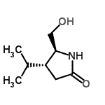 CAS#: 745014-14-6, (4R,5S)-5-(Hydroxymethyl)-4-isopropyl-2-pyrrolidinone