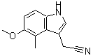 CAS#: 745060-04-2, (5-Methoxy-4-methyl-1H-indol-3-yl)acetonitrile