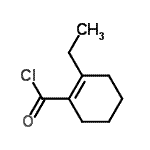 CAS#: 74517-11-6, 2-Ethyl-1-cyclohexene-1-carbonyl chloride