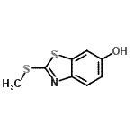 CAS#: 74537-49-8, 2-(Methylsulfanyl)-1,3-benzothiazol-6-ol