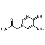 CAS#: 745744-52-9, 2-(5-Amino-4-imino-1(4H)-pyrimidinyl)acetamide