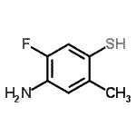 CAS#: 745753-02-0, 4-Amino-5-fluoro-2-methylbenzenethiol