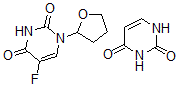 CAS 登录号：74578-38-4， 5-氟-1-(四氢呋喃-2-基)嘧啶-2,4-二酮;1H-嘧啶-2,4-二酮