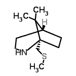 CAS#: 745801-40-5, (1R,5R)-8,8-Dimethyl-1-[(methylsulfanyl)methyl]-2-azabicyclo[3.2.1]octane