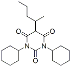 CAS 登录号：746-52-1， 1,3-二环己基-5-(1-甲基丁基)巴比妥酸