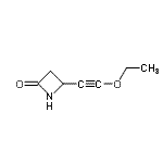 CAS#: 74614-69-0, 4-(Ethoxyethynyl)-2-azetidinone