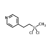 CAS#: 74639-18-2, 4-{2-[Dichloro(methyl)silyl]ethyl}pyridine