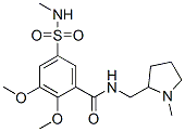 CAS#: 74651-64-2, 2,3-Dimethoxy-N-[(1-Methylpyrrolidin-2-Yl)Methyl]-5-(Methylsulfamoyl)Benzamide