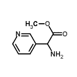 CAS#: 746584-27-0, Methyl amino(3-pyridinyl)acetate