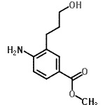 CAS 登录号：746622-08-2， 甲基4-氨基-3-(3-羟基丙基)苯甲酸酯
