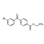 CAS#: 746651-79-6, Ethyl 4-(3-bromobenzoyl)benzoate