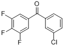 CAS#: 746651-95-6, 3-Chloro-3',4',5'-Trifluorobenzophenone