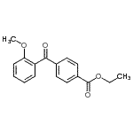 CAS#: 746652-02-8, Ethyl 4-(2-methoxybenzoyl)benzoate