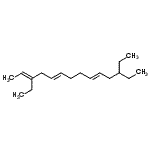 CAS#: 74685-87-3, (2E,5E,9E)-3,12-Diethyl-2,5,9-tetradecatriene
