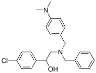 CAS#: 7470-00-0, 2-[Benzyl-[(4-Dimethylaminophenyl)Methyl]Amino]-1-(4-Chlorophenyl)Ethanol