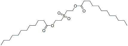 CAS 登录号:7470-81-7, 2-(2-月桂酰氧基乙基磺酰基)乙基月桂酸酯