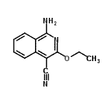 CAS#: 74745-54-3, 1-Amino-3-ethoxy-4-isoquinolinecarbonitrile