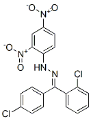 CAS 登录号:7478-72-0, 2,4'-二氯二苯甲酮(2,4-二硝基苯基)腙