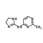 CAS#: 748084-03-9, N-(4,5-Dihydro-1H-imidazol-2-yl)-2-methyl-4-pyrimidinamine