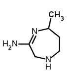 CAS#: 748111-29-7, 5-Methyl-2,5,6,7-tetrahydro-1H-1,4-diazepin-3-amine