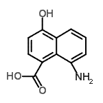 CAS#: 748131-07-9, 8-Amino-4-hydroxy-1-naphthoic acid