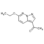 CAS#: 748141-86-8, 1-(6-Ethoxypyrazolo[1,5-b]pyridazin-3-yl)ethanone