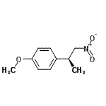 CAS 登录号：748183-59-7， 1-甲氧基-4-[(2S)-1-硝基-2-丙基]苯