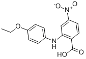 CAS#: 74859-51-1, 2-[(4-Ethoxyphenyl)Amino]-4-Nitrobenzoic Acid