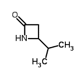 CAS#: 7486-92-2, 4-Isopropyl-2-azetidinone