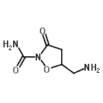 CAS 登录号：748725-11-3， 5-(氨基甲基)-3-氧代-1,2-恶唑烷-2-甲酰胺