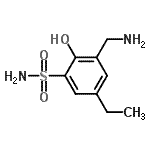 CAS#: 748725-31-7, 3-(Aminomethyl)-5-ethyl-2-hydroxybenzenesulfonamide