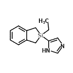 CAS#: 748749-07-7, 5-(2-Ethyl-2,3-dihydro-1H-2-benzosilol-2-yl)-1H-imidazole