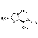 CAS#: 748809-78-1, (2R,5R)-2-(1-Methoxyvinyl)-3,5-dimethyl-1,3-oxazolidine