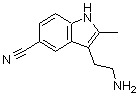 CAS#: 74885-64-6, 3-(2-Aminoethyl)-2-methyl-1H-indole-5-carbonitrile