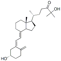 CAS#: 74886-61-6, (6R)-6-[(1R,3aS,4E,7aR)-4-[(2Z)-2-[(5R)-5-Hydroxy-2-Methylidenecyclohexylidene]Ethylidene]-7a-Methyl-2,3,3a,5,6,7-Hexahydro-1H-Inden-1-Yl]-2-Hydroxy-2-Methylheptan-3-One