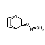 CAS#: 749183-02-6, Formaldehyde O-[(3S)-1-azabicyclo[2.2.2]oct-3-yl]oxime