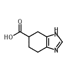 CAS#: 749184-49-4, 4,5,6,7-Tetrahydro-1H-benzimidazole-5-carboxylic acid