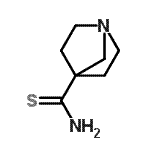 CAS#: 749185-50-0, 1-Azabicyclo[2.2.1]heptane-4-carbothioamide