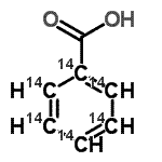CAS#: 74920-45-9, (<sup>14</sup>C<sub>6</sub>)Benzoic acid