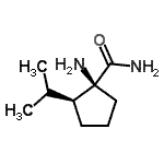 CAS 登录号：749200-79-1， (1S,2S)-1-氨基-2-异丙基环戊烷甲酰胺
