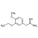 CAS 登录号：749201-76-1， 2-(3-乙氧基-4-甲氧基苯基)乙脒