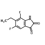 CAS#: 749241-79-0, 6-Ethyl-5,7-difluoro-1H-indole-2,3-dione