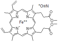 CAS 登录号:74936-44-0, 亚硝酰基(原卟啉IX二甲酯)铁 II
